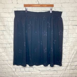 MBLM star embellished pull on  mini skirt